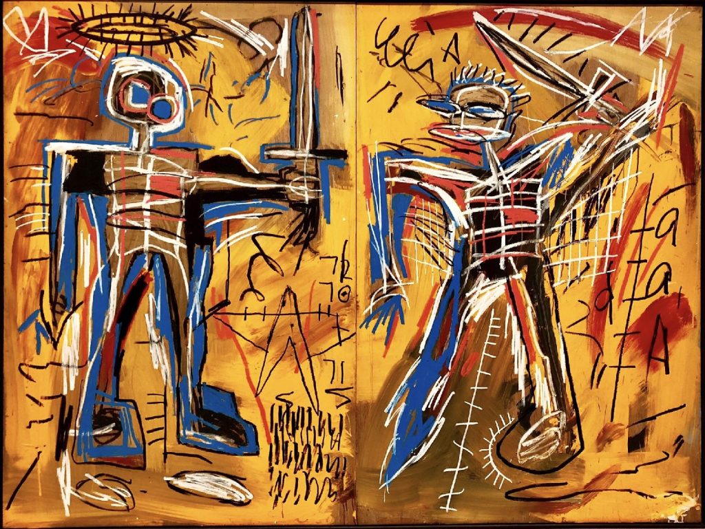 Offensive Orange par Jean Michel Basquiat, 1982 